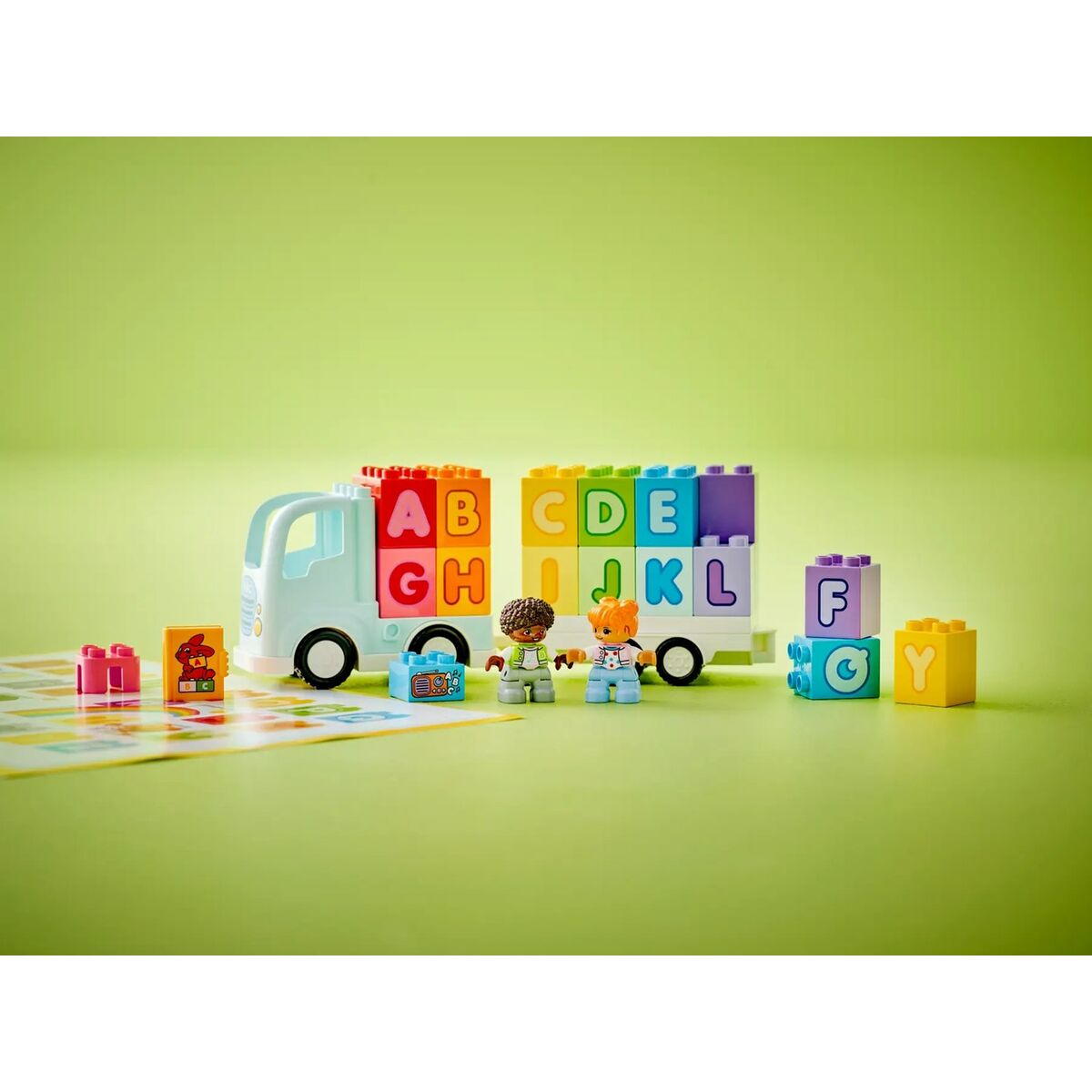 Playset Lego 10421 Alphabet Truck - Jucarii si jocuri, Păpuși și figurine