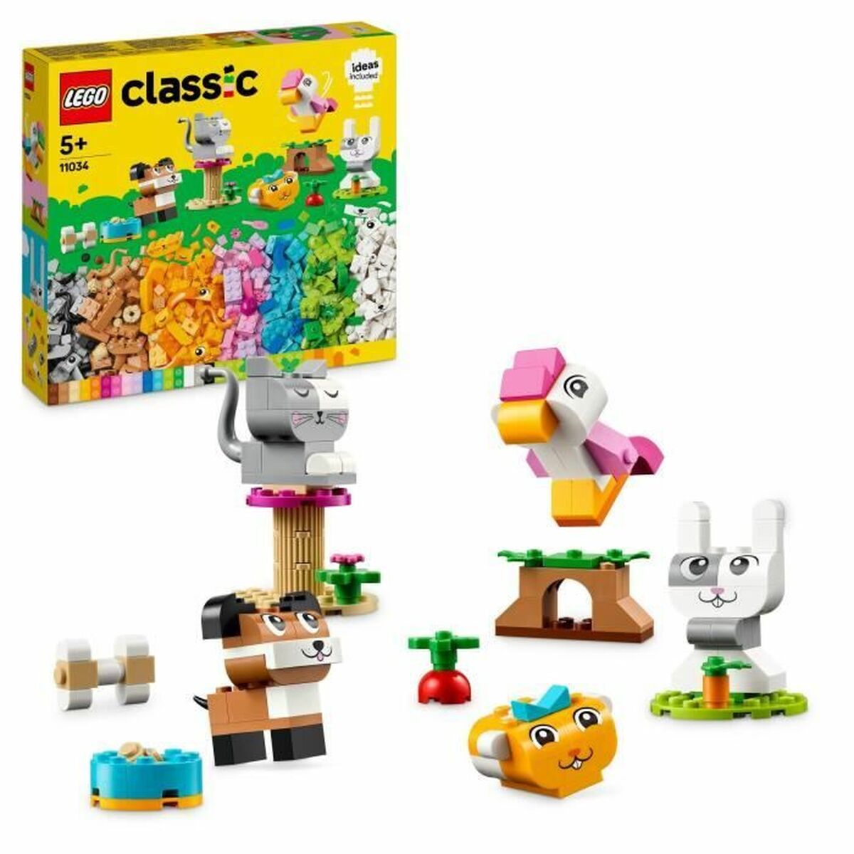 Set de Construcție Lego Classic Creative Pets Multicolor - Jucarii si jocuri