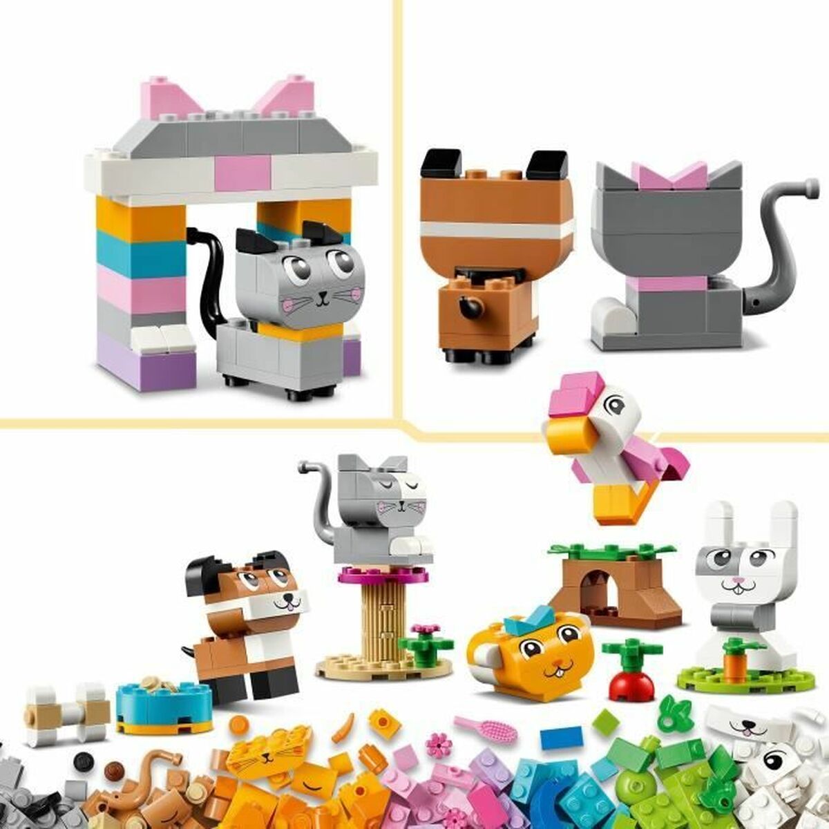 Set de Construcție Lego Classic Creative Pets Multicolor - Jucarii si jocuri