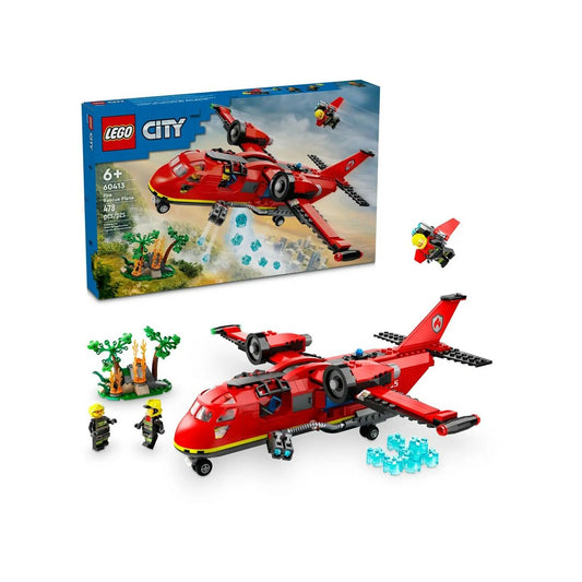 Playset Lego 60413 City Fire Rescue Plane - Jucarii si jocuri, Păpuși și figurine