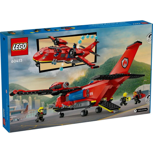 Playset Lego 60413 City Fire Rescue Plane - Jucarii si jocuri, Păpuși și figurine
