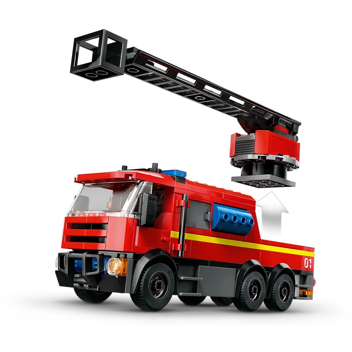 Playset Lego 60414 Fire station with Fire engine - Jucarii si jocuri, Păpuși și figurine