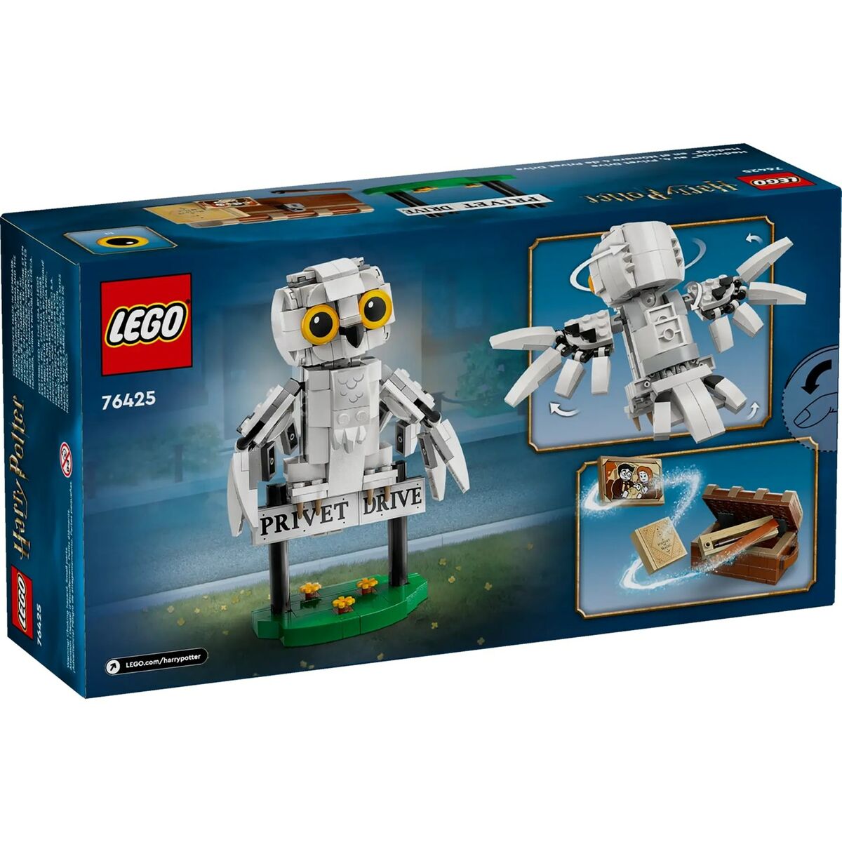 Set de Construcție Lego 76425 Hedwig en Privet Drive Multicolor - Jucarii si jocuri