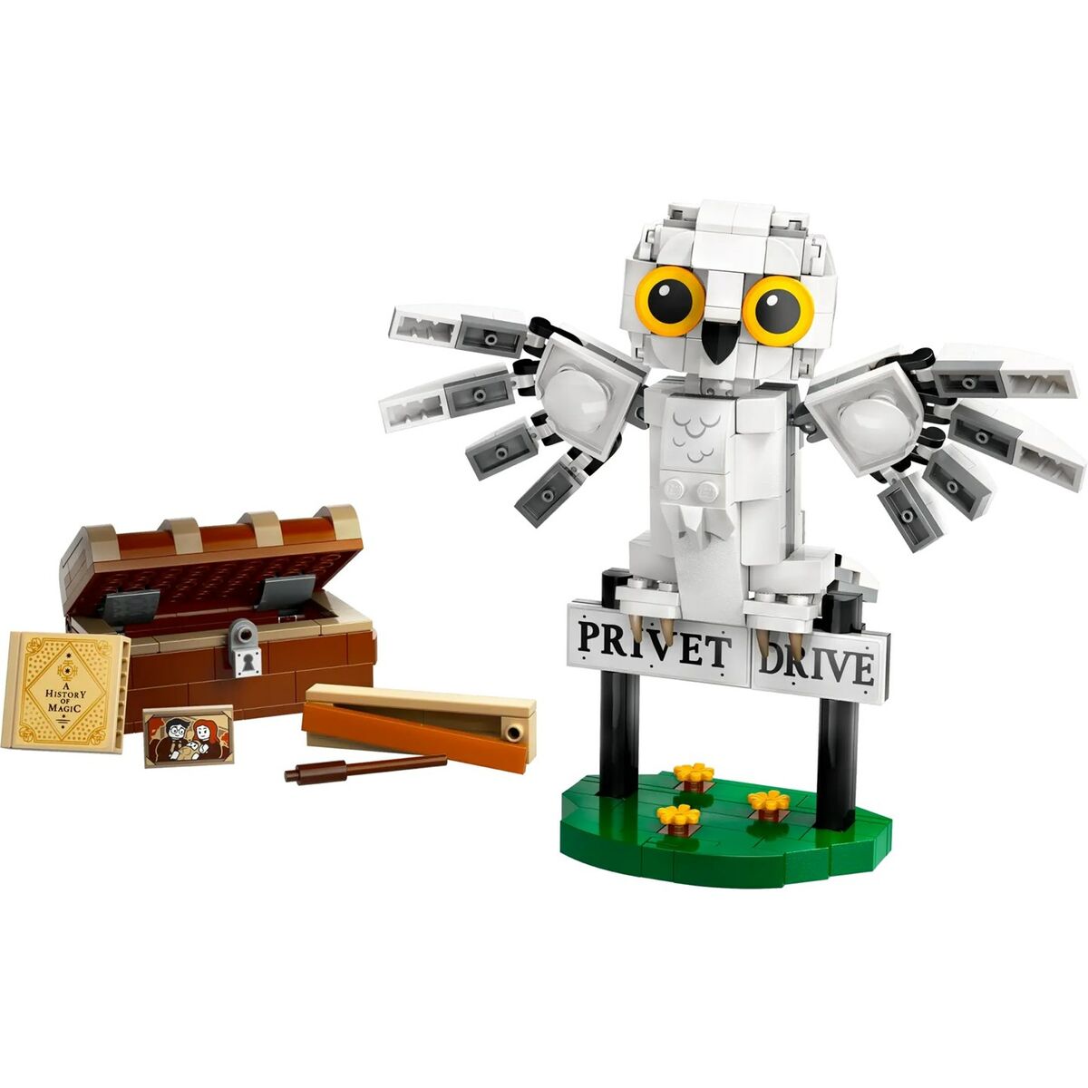 Set de Construcție Lego 76425 Hedwig en Privet Drive Multicolor - Jucarii si jocuri