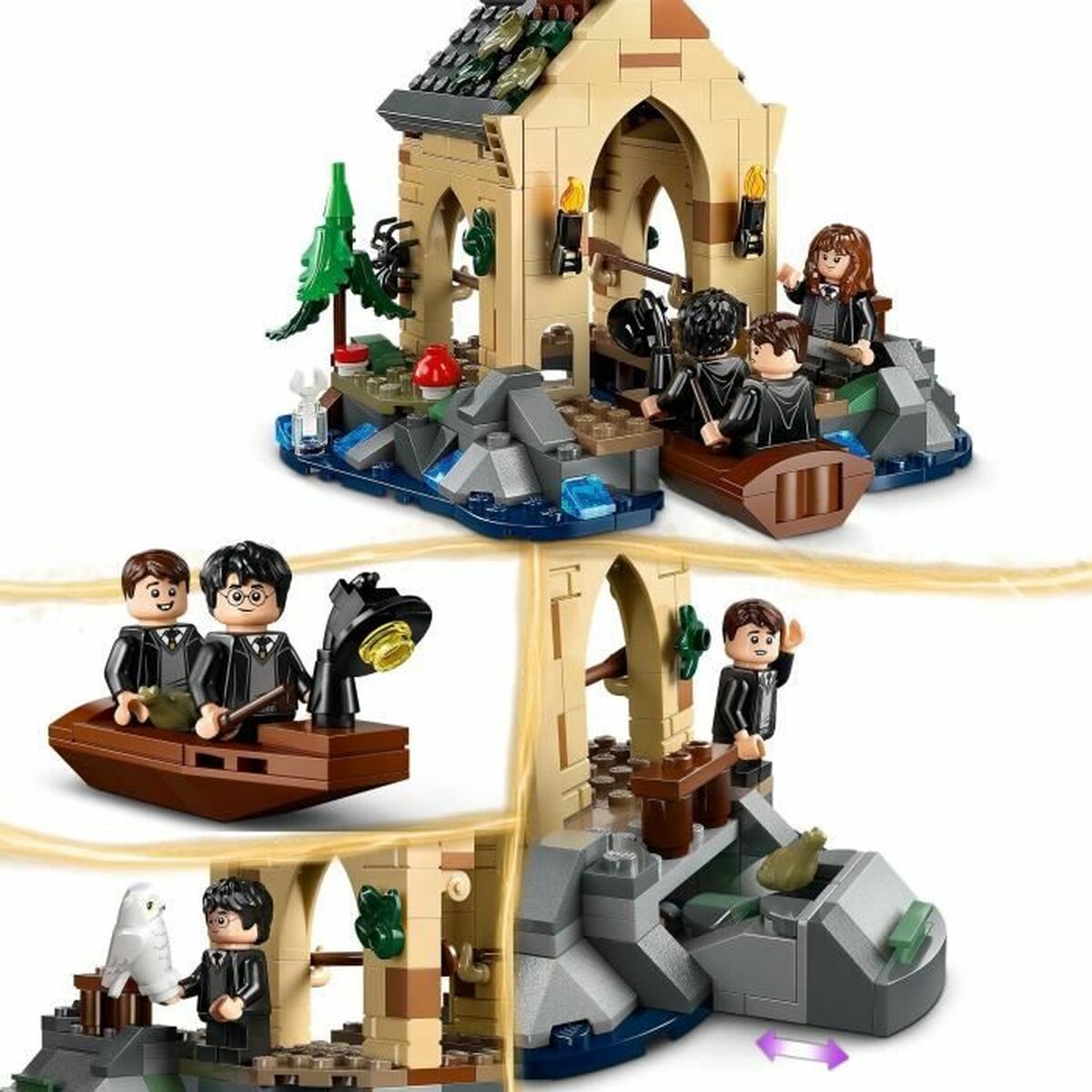 Set de Construcție Lego Harry Potter 76426 Hogwarts Boathouse - Jucarii si jocuri