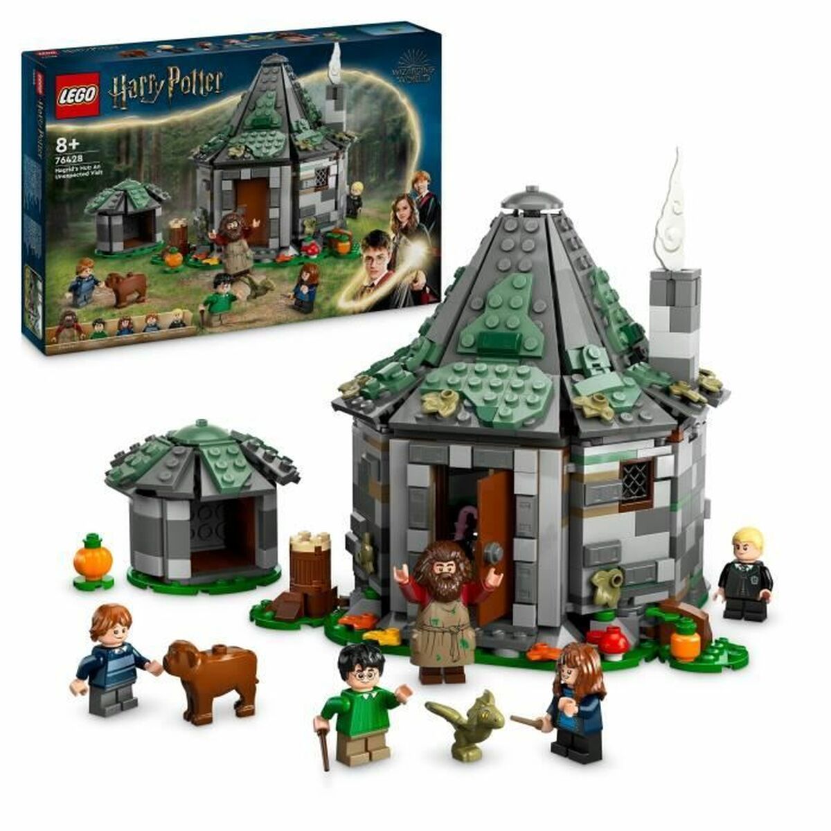 Set de Construcție Lego Harry Potter 76428 Hagrid's Cabin: An Unexpected Visit Multicolor - Jucarii si jocuri