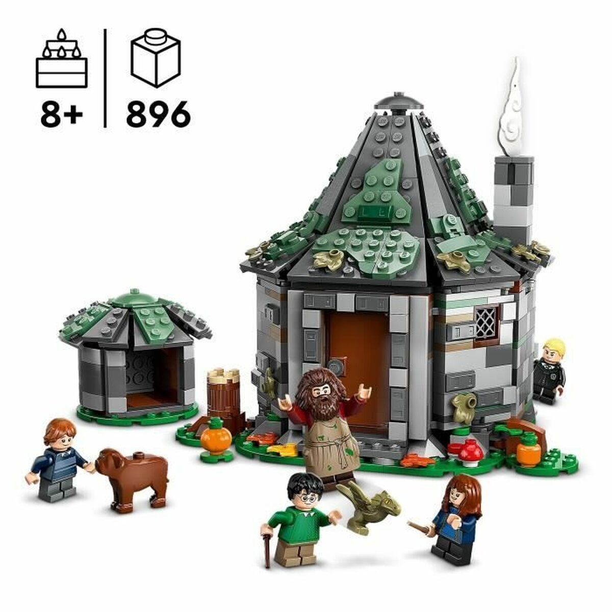 Set de Construcție Lego Harry Potter 76428 Hagrid's Cabin: An Unexpected Visit Multicolor - Jucarii si jocuri