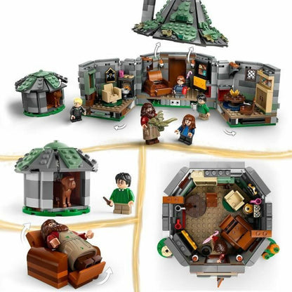 Set de Construcție Lego Harry Potter 76428 Hagrid's Cabin: An Unexpected Visit Multicolor - Jucarii si jocuri