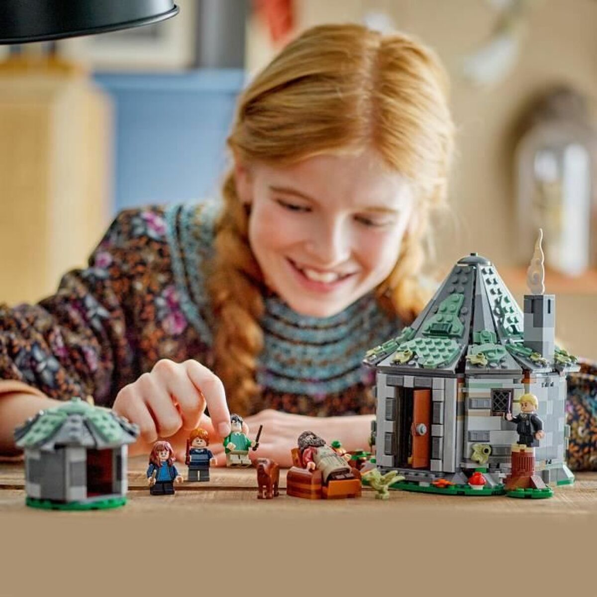 Set de Construcție Lego Harry Potter 76428 Hagrid's Cabin: An Unexpected Visit Multicolor - Jucarii si jocuri