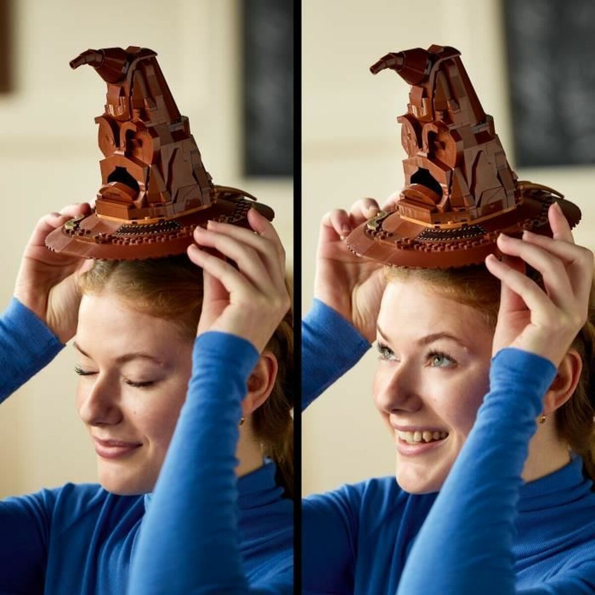Set de Construcție Lego Harry Potter 76429 The Sorting Hat that Talks Multicolor - Jucarii si jocuri