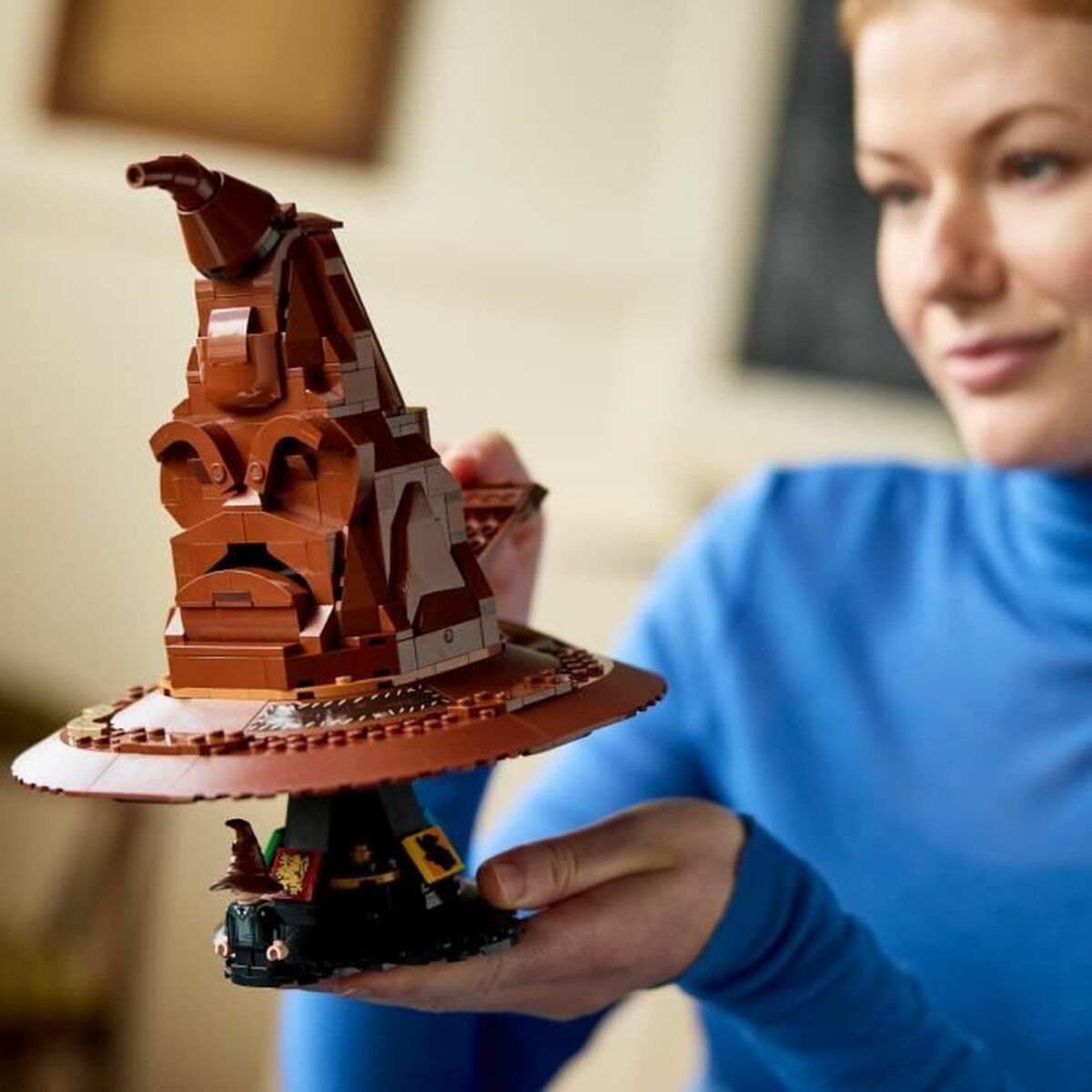 Set de Construcție Lego Harry Potter 76429 The Sorting Hat that Talks Multicolor - Jucarii si jocuri