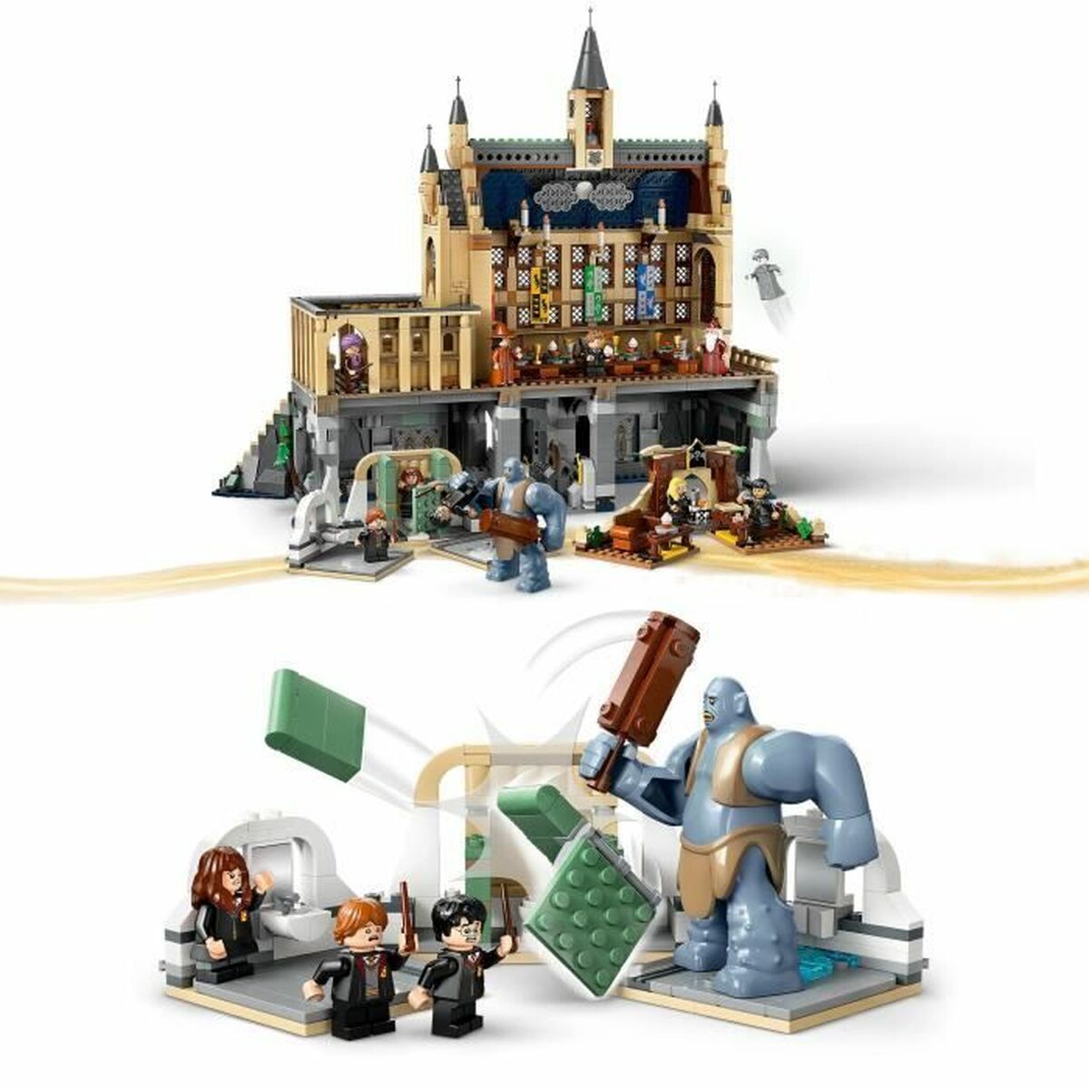 Set de Construcție Lego 76435 Hogwarts Castle: Great Hall Multicolor 1732 Piese - Jucarii si jocuri
