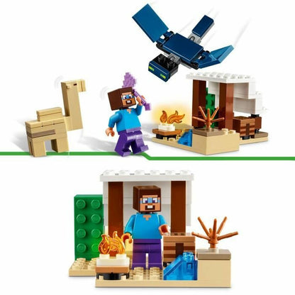 Set de Construcție Lego 21251 Minecraft : Steve´s Desert Expedition Multicolor - Jucarii si jocuri