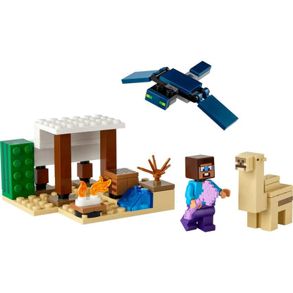 Set de Construcție Lego La Expedición al Desierto de Steve Multicolor 75 Piese - Jucarii si jocuri