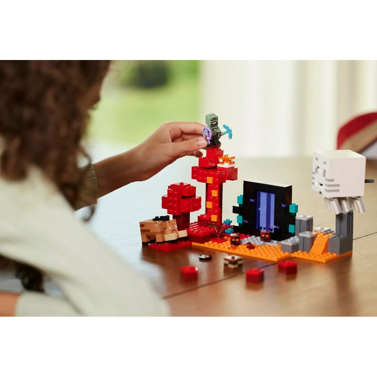 Playset Lego 21255 Minecraft - Jucarii si jocuri, Păpuși și figurine