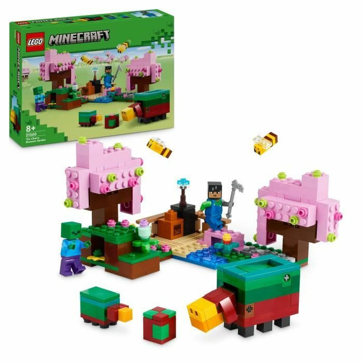Set de Construcție Lego El jardín de los cerezos en flor Multicolor 304 Piese - Jucarii si jocuri