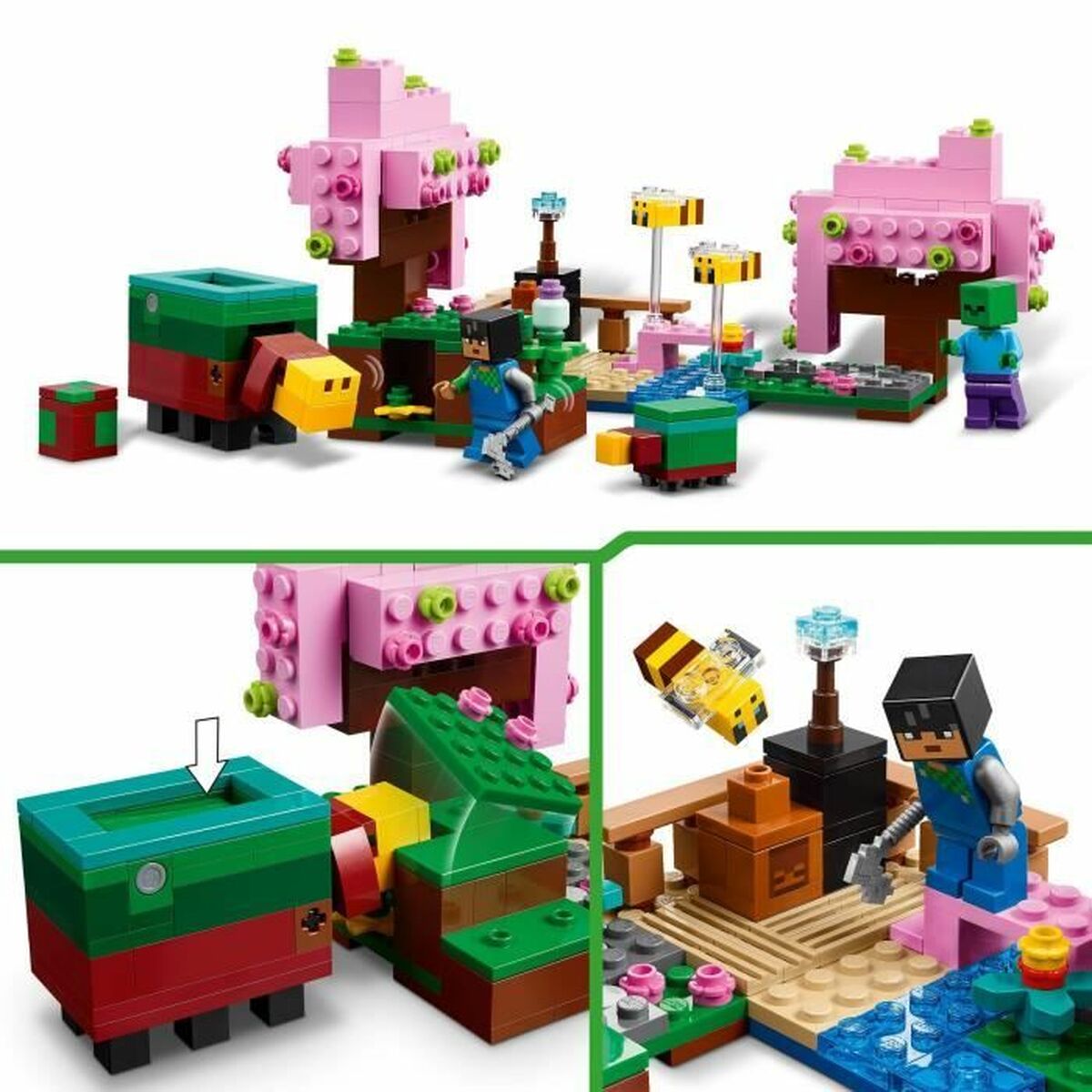 Set de Construcție Lego El jardín de los cerezos en flor Multicolor 304 Piese - Jucarii si jocuri