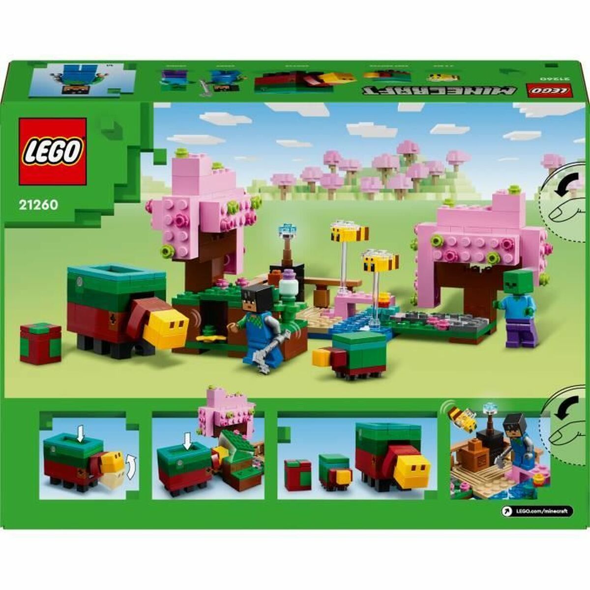 Set de Construcție Lego El jardín de los cerezos en flor Multicolor 304 Piese - Jucarii si jocuri