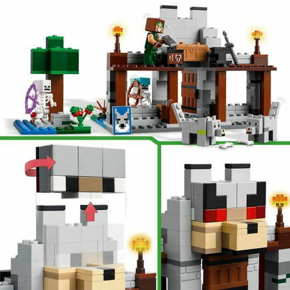 Set de Construcție Lego Minecraft 21261 The Wolf Stronghold Multicolor 312 Piese - Jucarii si jocuri