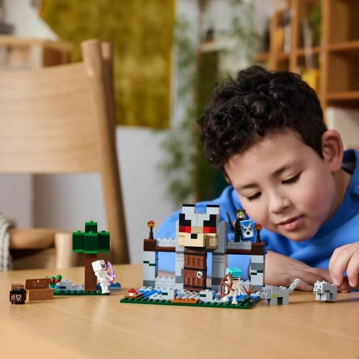 Set de Construcție Lego Minecraft 21261 The Wolf Stronghold Multicolor 312 Piese - Jucarii si jocuri