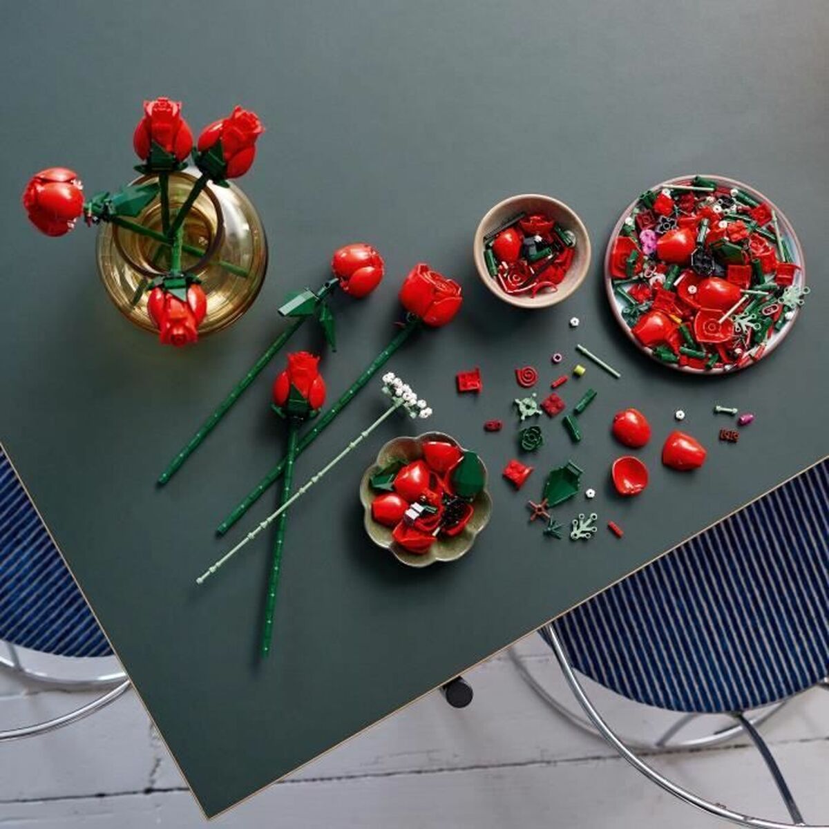 Set de Construcție Lego 10328 Bouquet of Roses Multicolor 822 Piese - Jucarii si jocuri