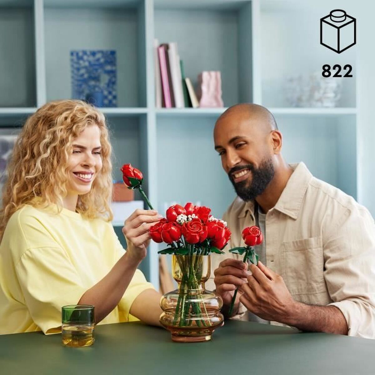 Set de Construcție Lego 10328 Bouquet of Roses Multicolor 822 Piese - Jucarii si jocuri