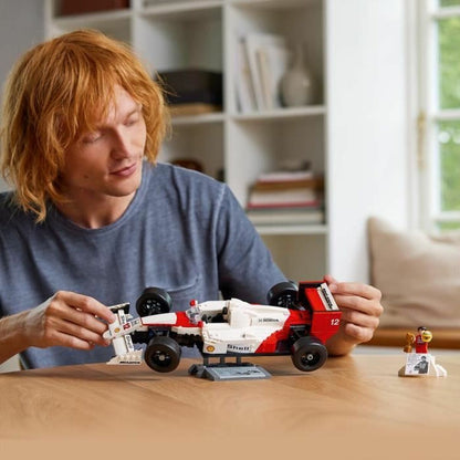 Set de Construcție Lego McLaren MP4/4 y Ayrton Senna Multicolor 693 Piese - Jucarii si jocuri