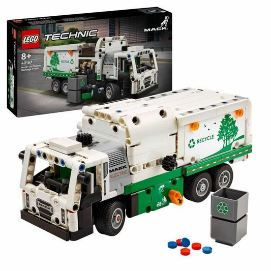 Playset Lego 42167 Mack LR Electric Garbage Truck - Jucarii si jocuri, Păpuși și figurine