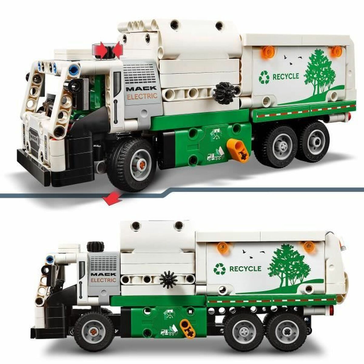 Playset Lego 42167 Mack LR Electric Garbage Truck - Jucarii si jocuri, Păpuși și figurine