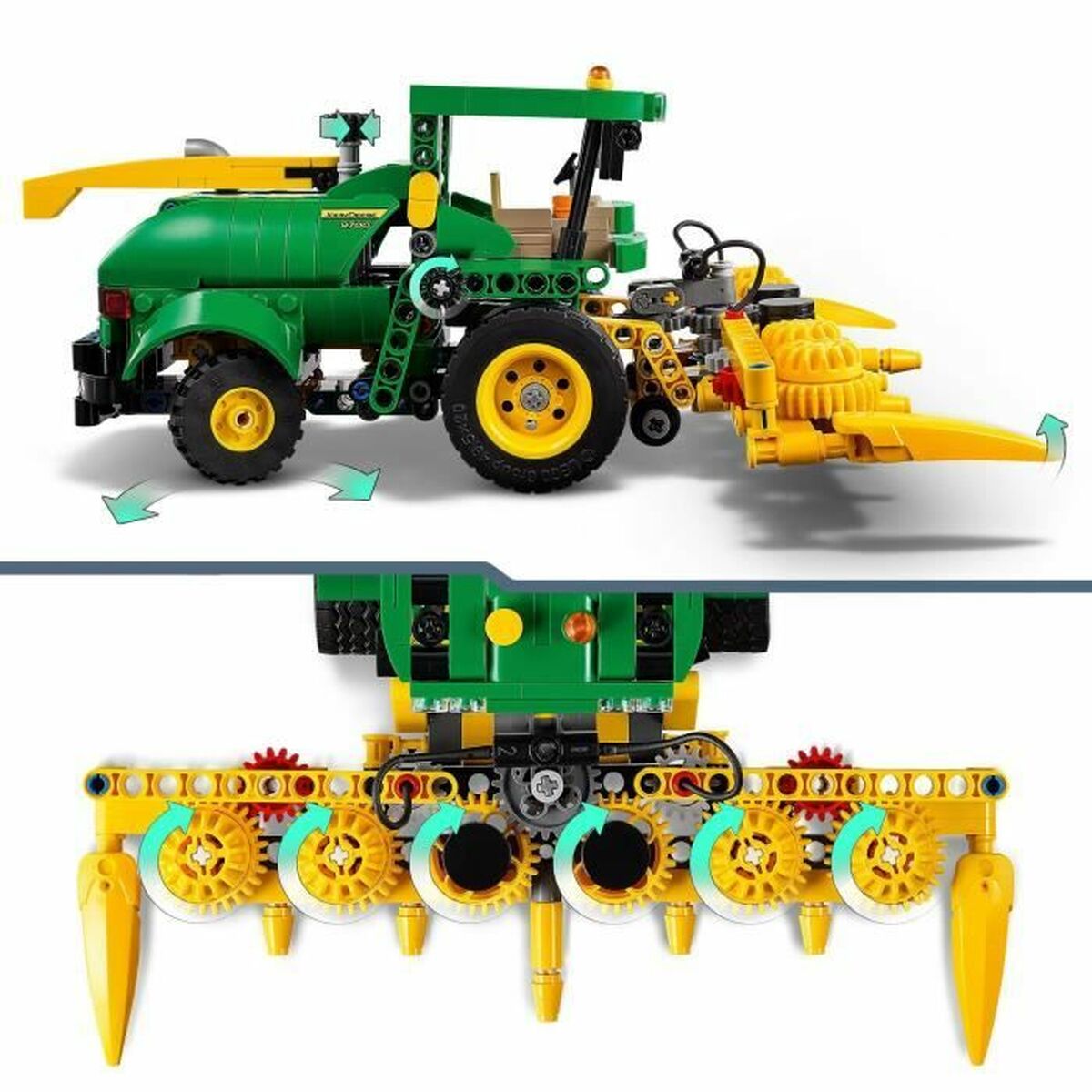 Set de Construcție Lego 42168 John Deere 9700 Forage Harvester Multicolor - Jucarii si jocuri