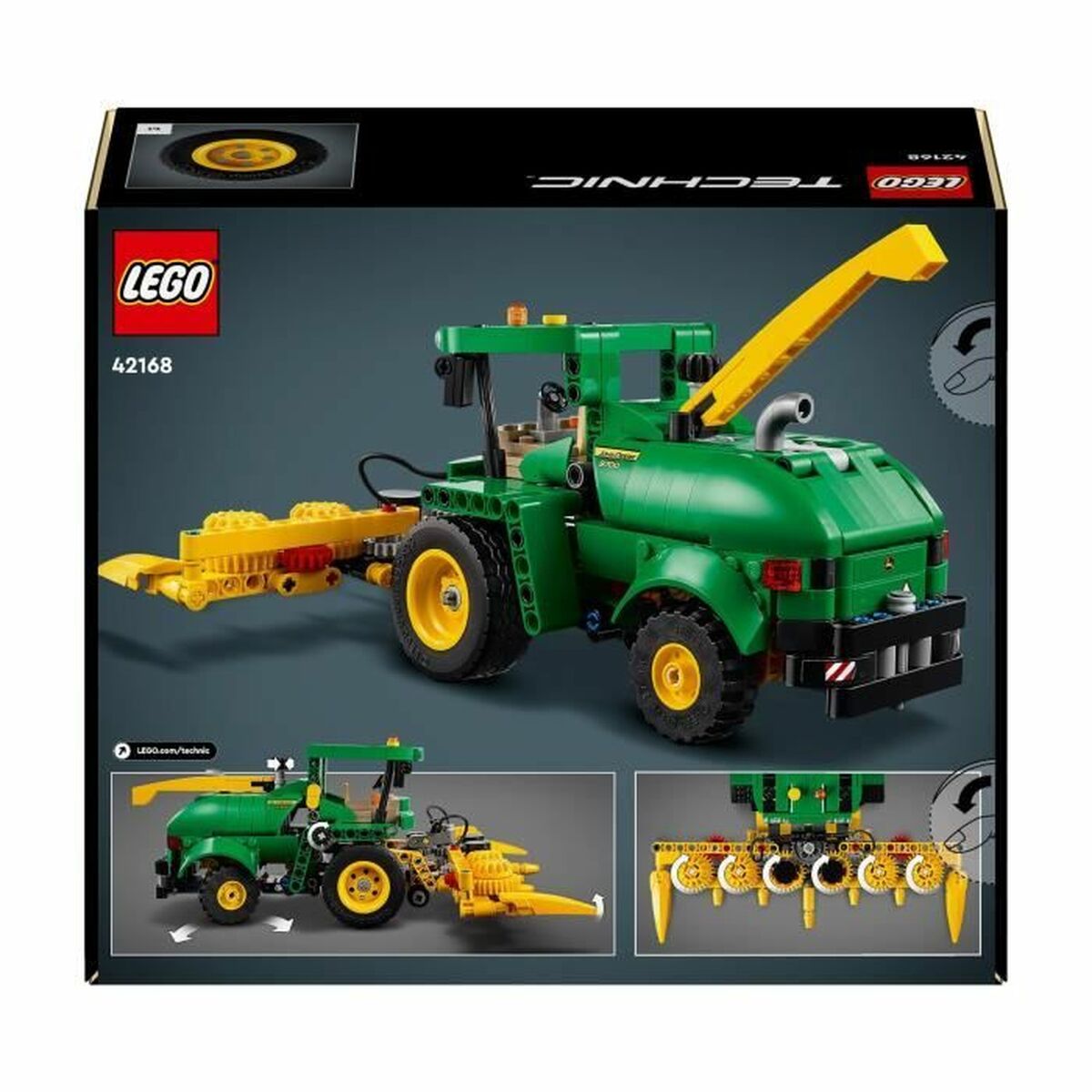 Set de Construcție Lego 42168 John Deere 9700 Forage Harvester Multicolor - Jucarii si jocuri
