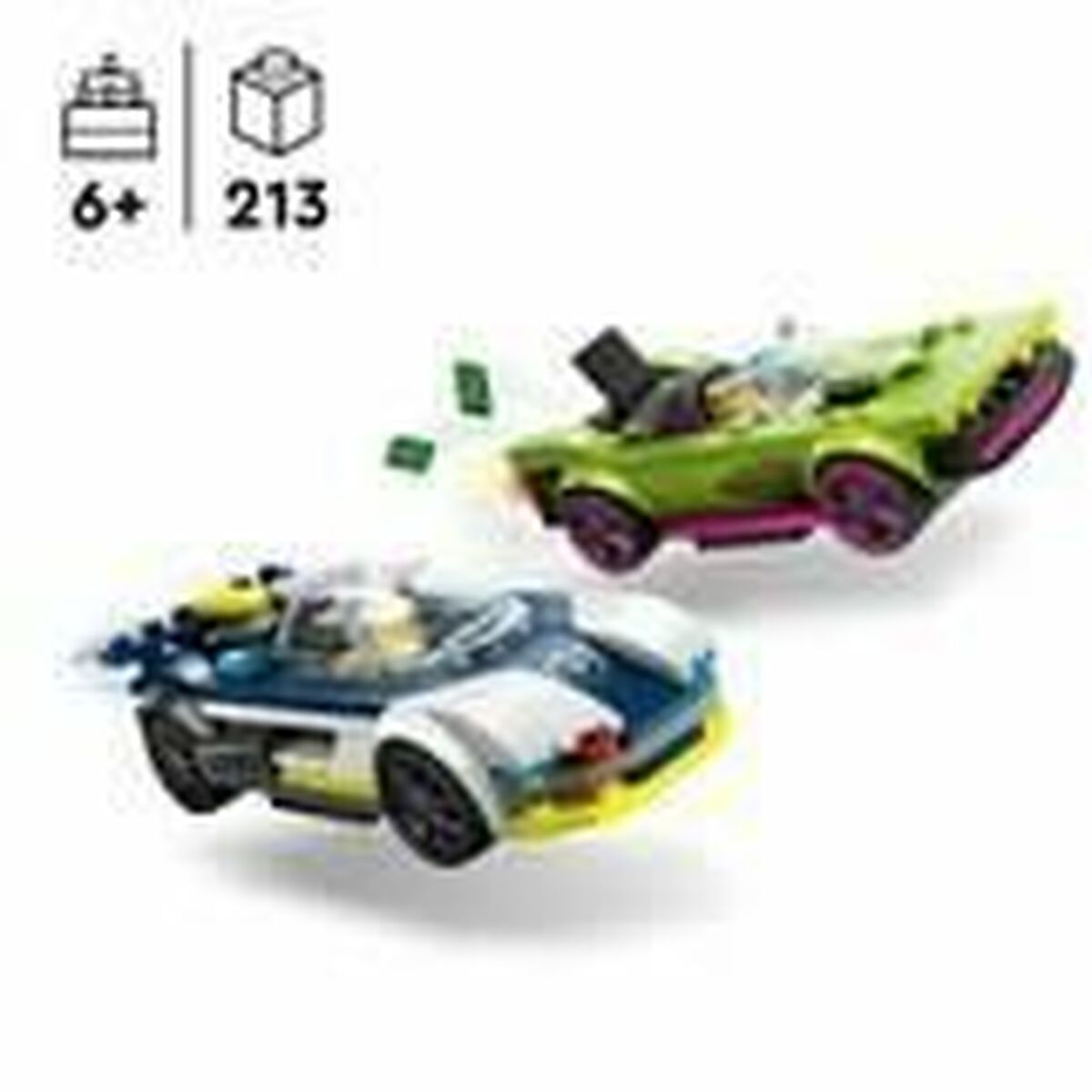 Playset Lego 60415 Police Car and Power Sport Car - Jucarii si jocuri, Păpuși și figurine