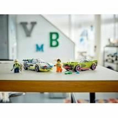 Playset Lego 60415 Police Car and Power Sport Car - Jucarii si jocuri, Păpuși și figurine