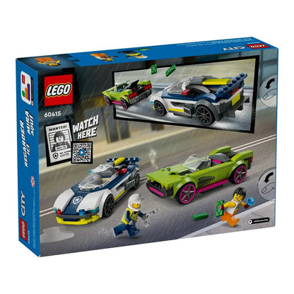 Set de Construcție Lego 60415 Police Car and Muscle Car Chase Multicolor 213 piezas - Jucarii si jocuri