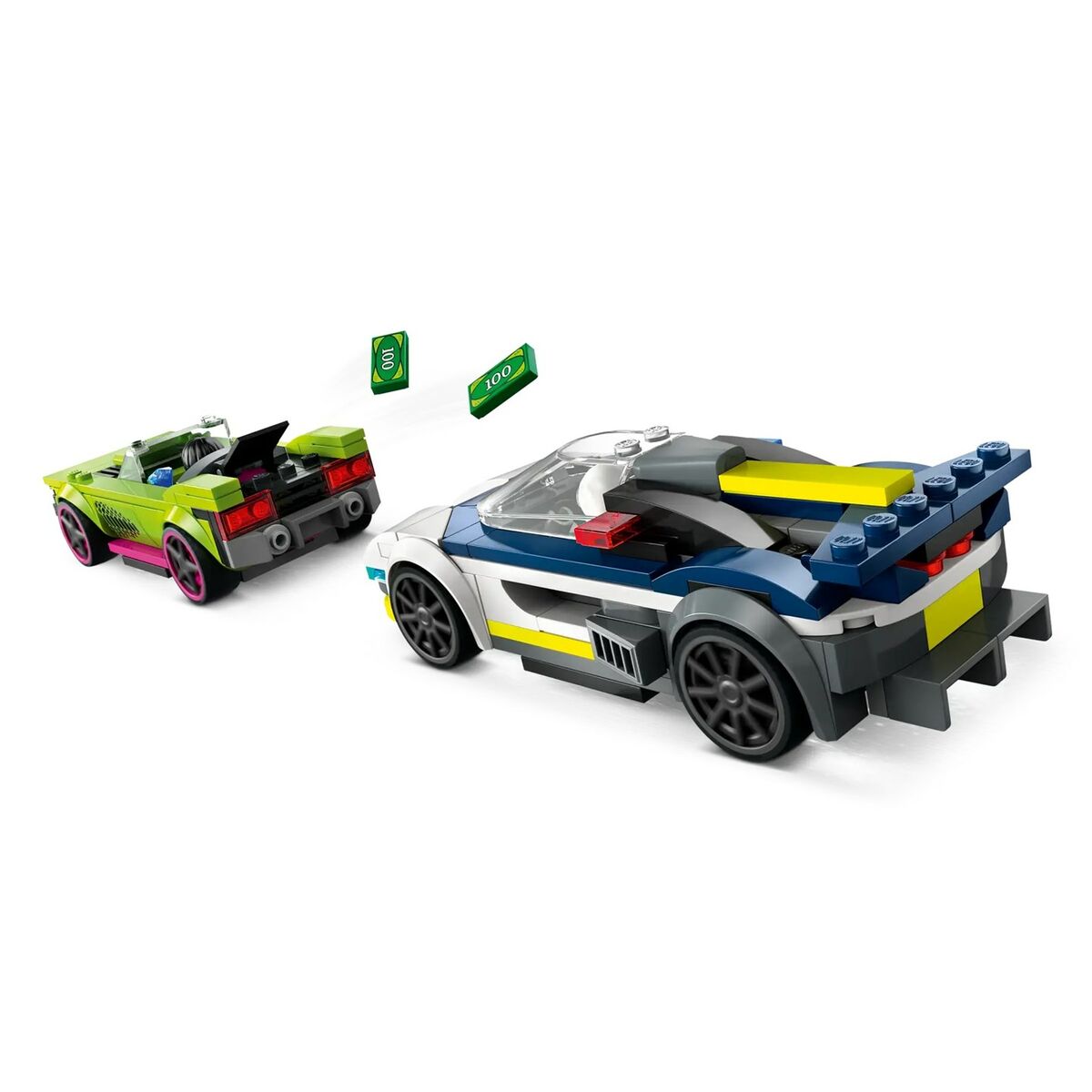 Set de Construcție Lego 60415 Police Car and Muscle Car Chase Multicolor 213 piezas - Jucarii si jocuri