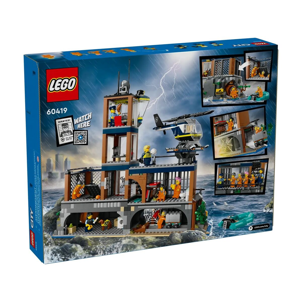 Set de Construcție Lego 60419 Police Station Island Multicolor 980 Piese - Jucarii si jocuri