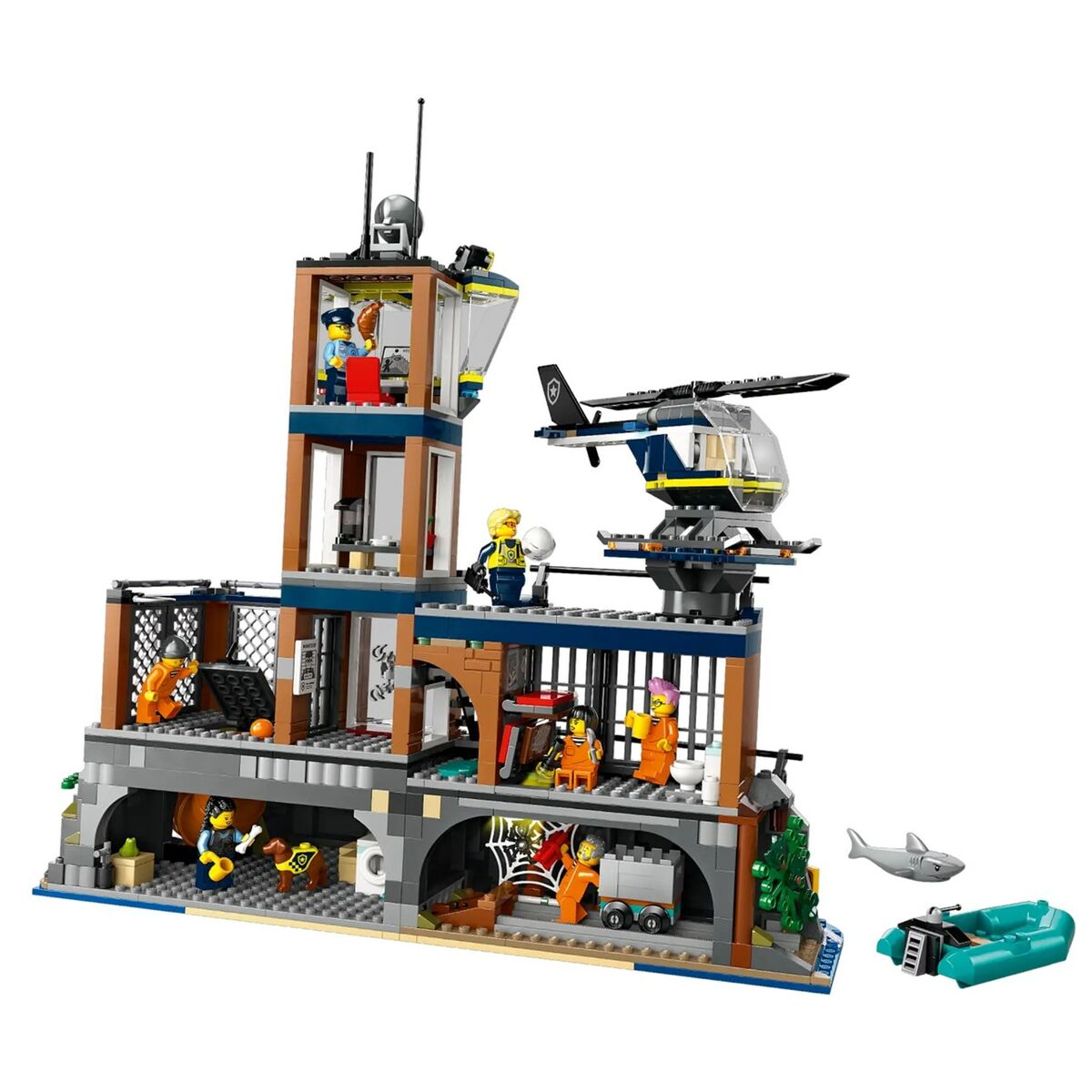 Set de Construcție Lego 60419 Police Station Island Multicolor 980 Piese - Jucarii si jocuri