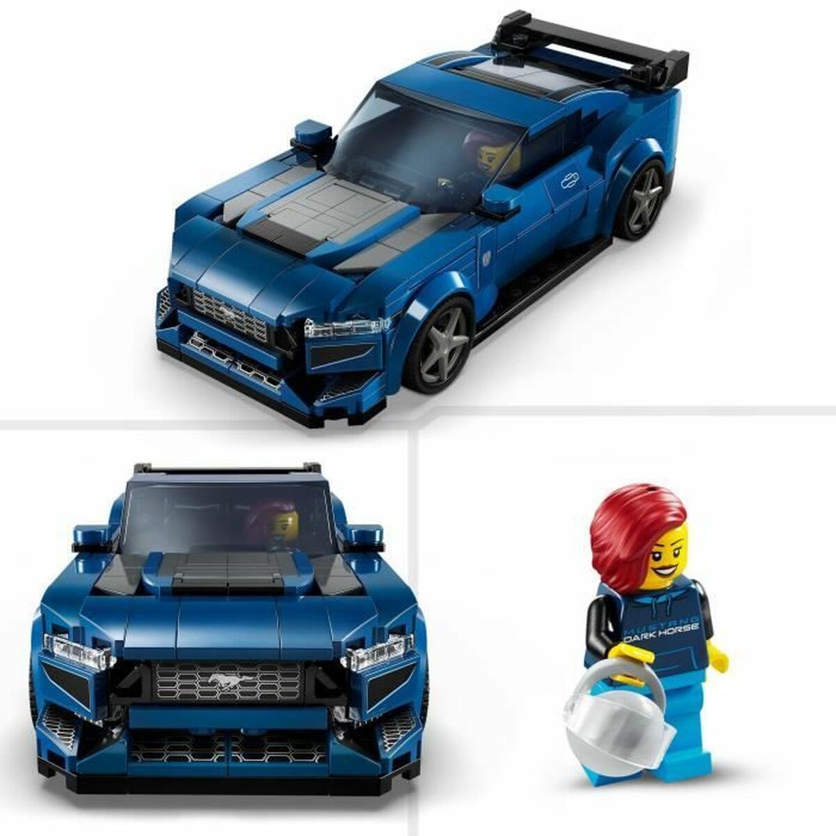 Set de Construcție Lego Ford Mustang Dark Horse Multicolor 344 Piese - Jucarii si jocuri