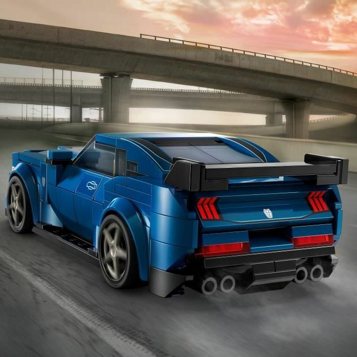 Set de Construcție Lego Ford Mustang Dark Horse Multicolor 344 Piese - Jucarii si jocuri