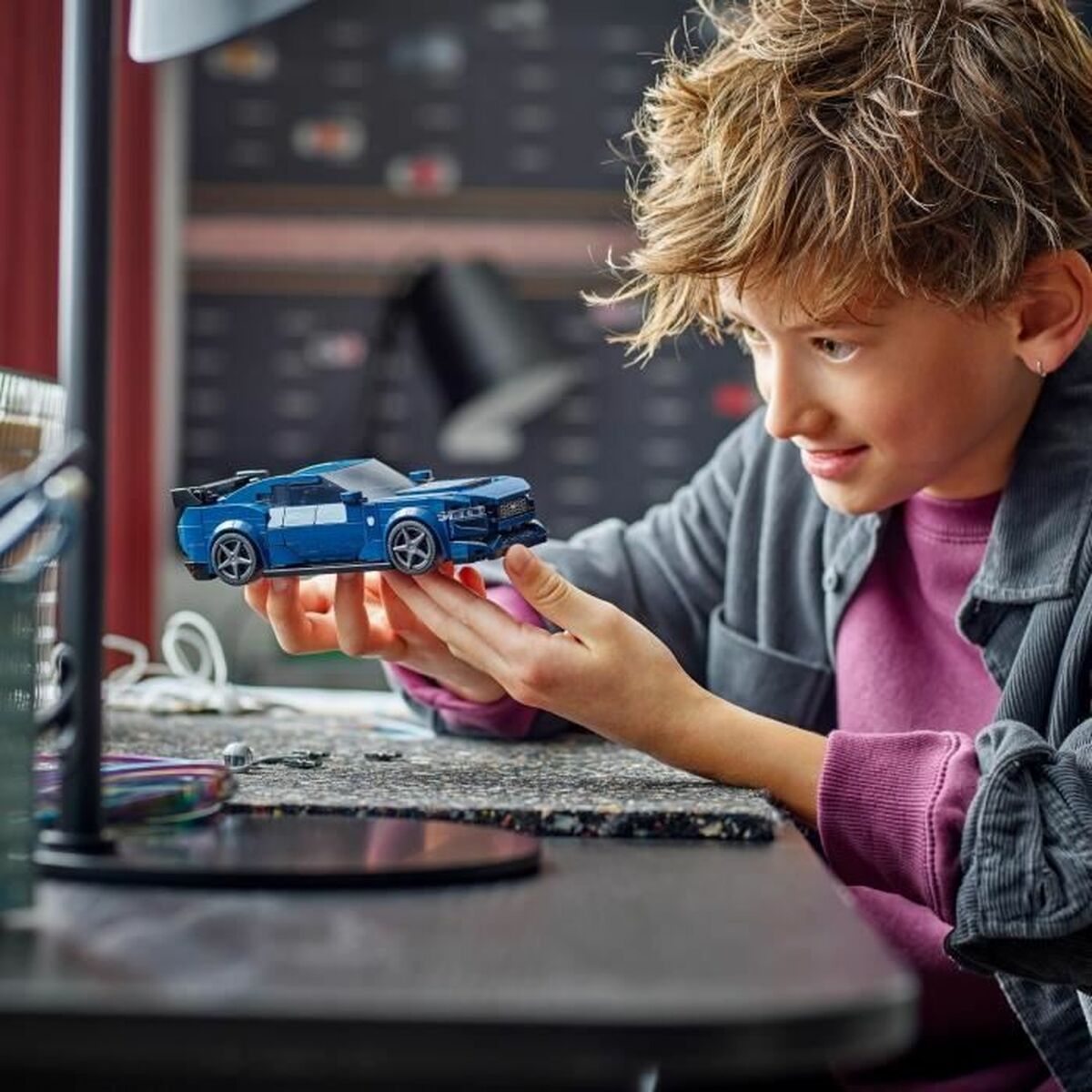 Set de Construcție Lego Ford Mustang Dark Horse Multicolor 344 Piese - Jucarii si jocuri