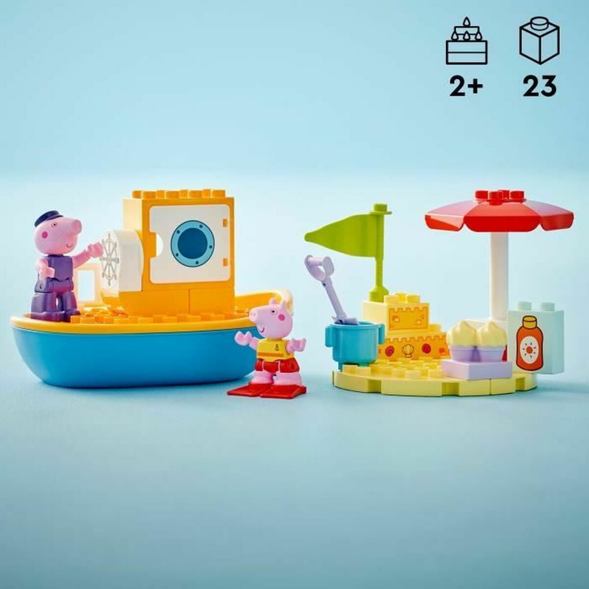 Set de Construcție Lego Peppa Pig's Boat Trip Multicolor - Jucarii si jocuri