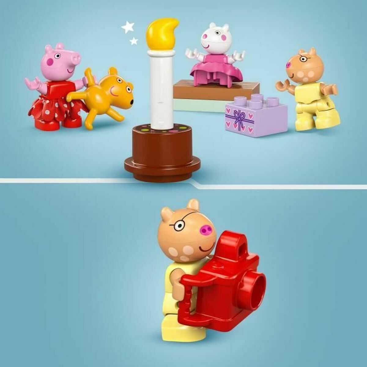 Set de Construcție Lego 10433 Peppa Pig's Birthday Party Multicolor 59 Piese - Jucarii si jocuri