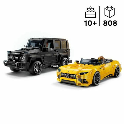 Set de Construcție Lego Mercedes-AMG G 63 y Mercedes-AMG SL 63 Multicolor 808 Piese - Jucarii si jocuri
