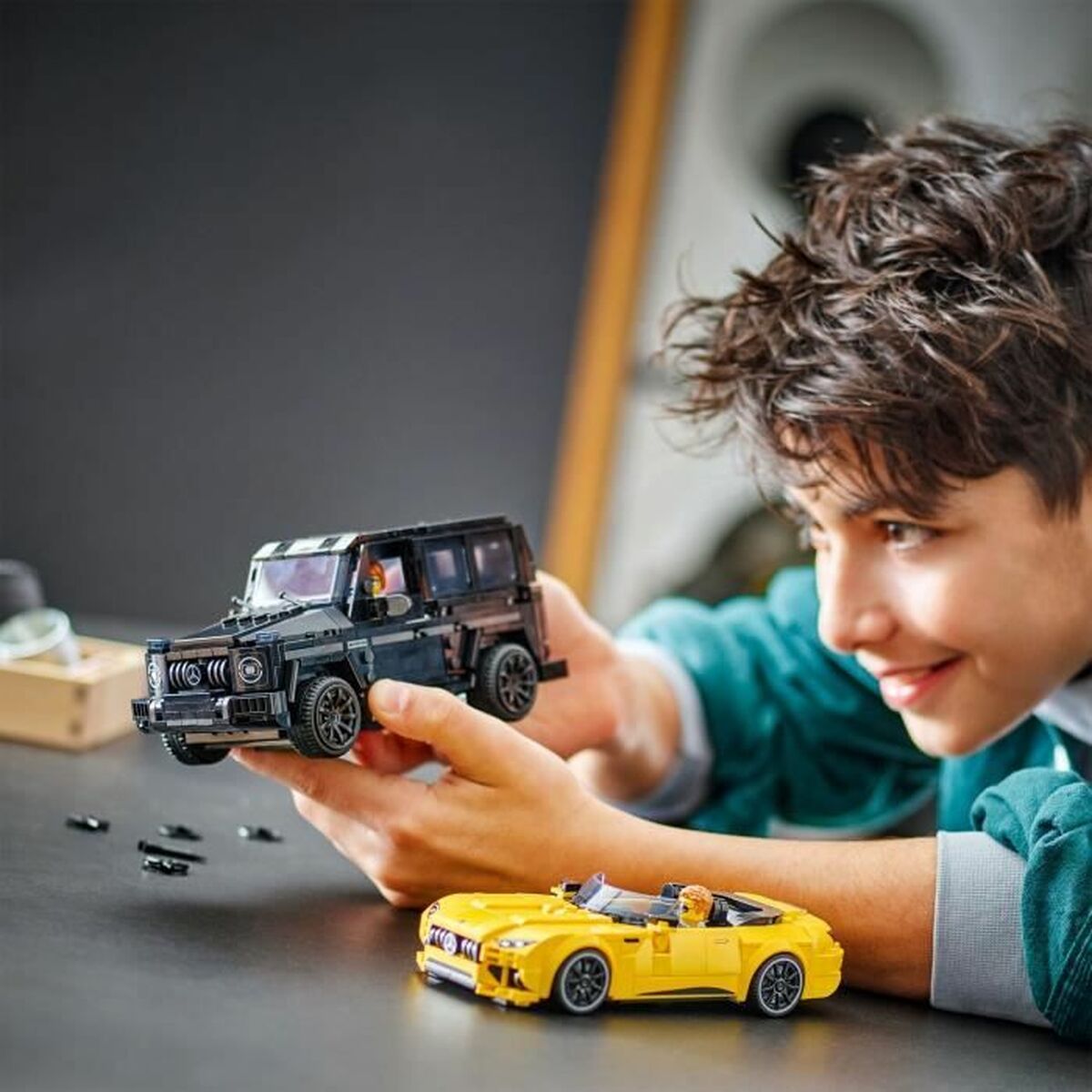 Set de Construcție Lego Mercedes-AMG G 63 y Mercedes-AMG SL 63 Multicolor 808 Piese - Jucarii si jocuri