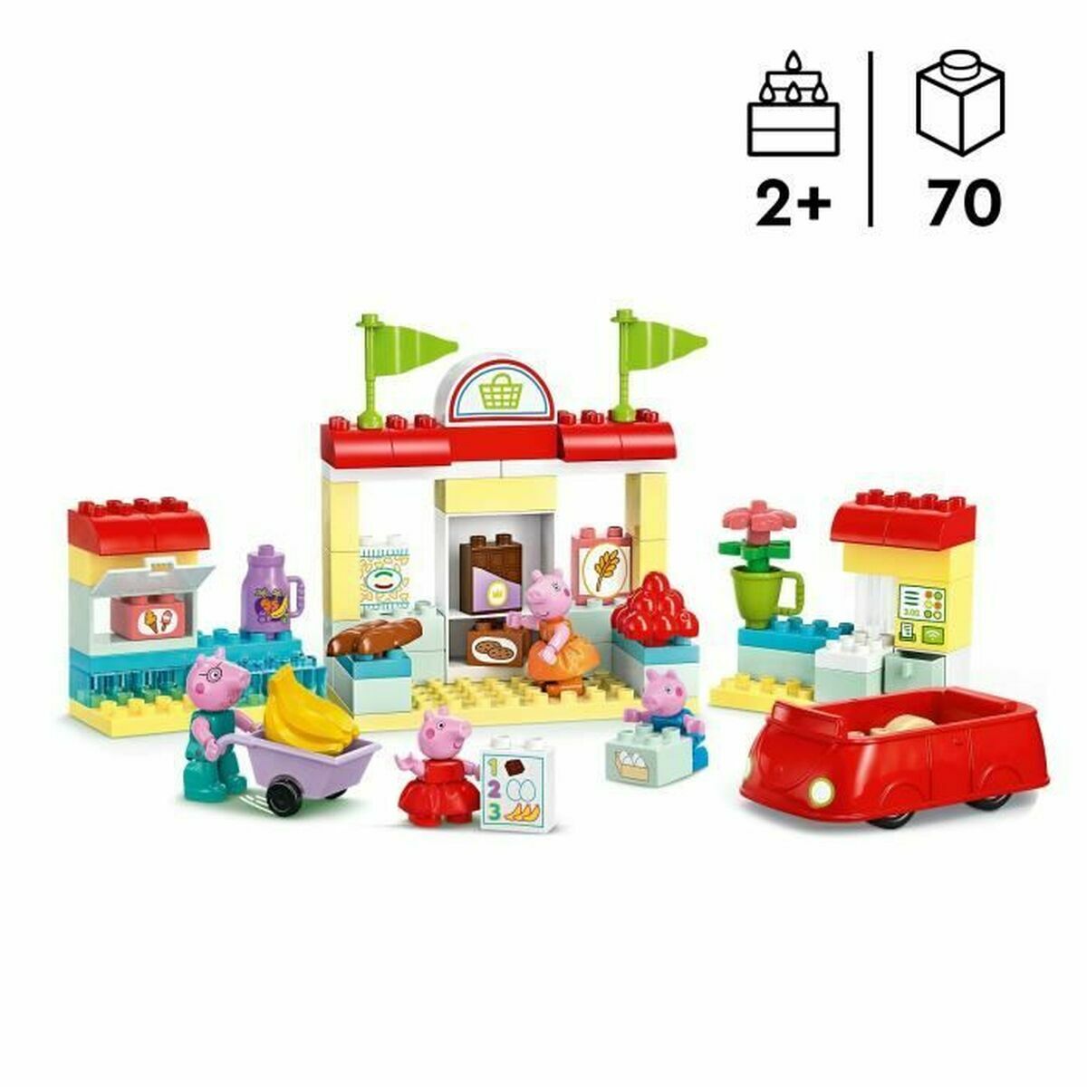 Set de Construcție Lego Peppa Pig's Supermarket Multicolor - Jucarii si jocuri