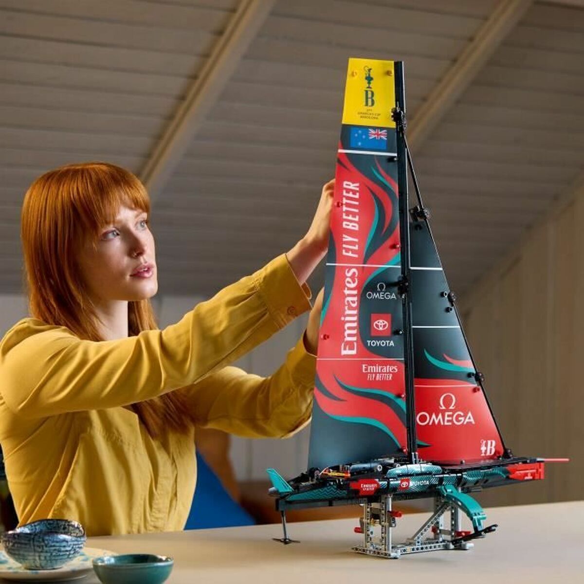Set de Construcție Lego 42174 Yacht Emirates Team New Zealand AC75 Multicolor - Jucarii si jocuri