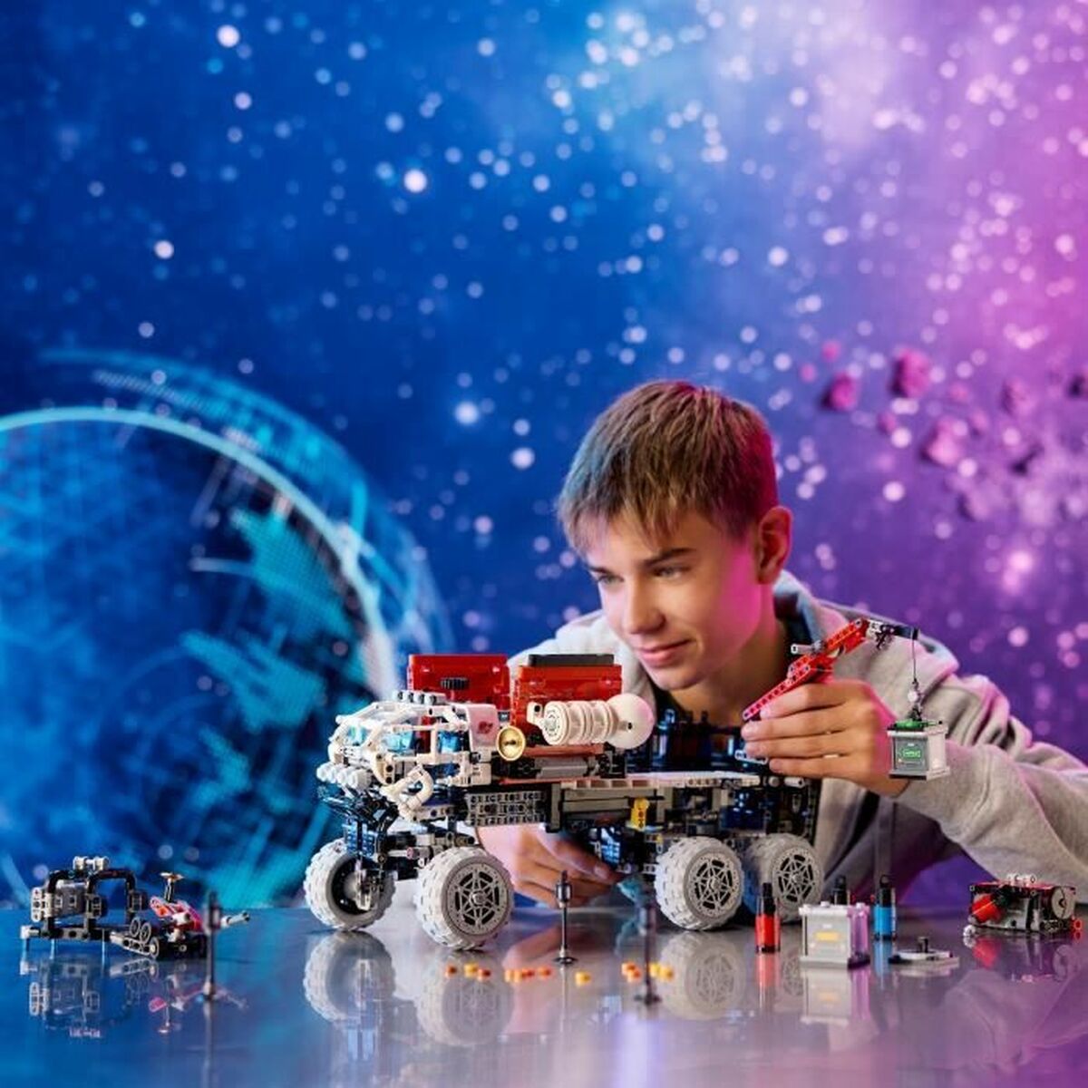 Set de Construcție Lego Technic 42180 Mars Manned Exploration Rover Multicolor 1599 Piese - Jucarii si jocuri