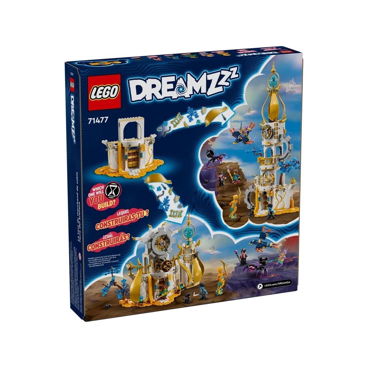 Set de Construcție Lego 71477 Dreamzzz The Sandman´s Tower Multicolor 723 Piese - Jucarii si jocuri