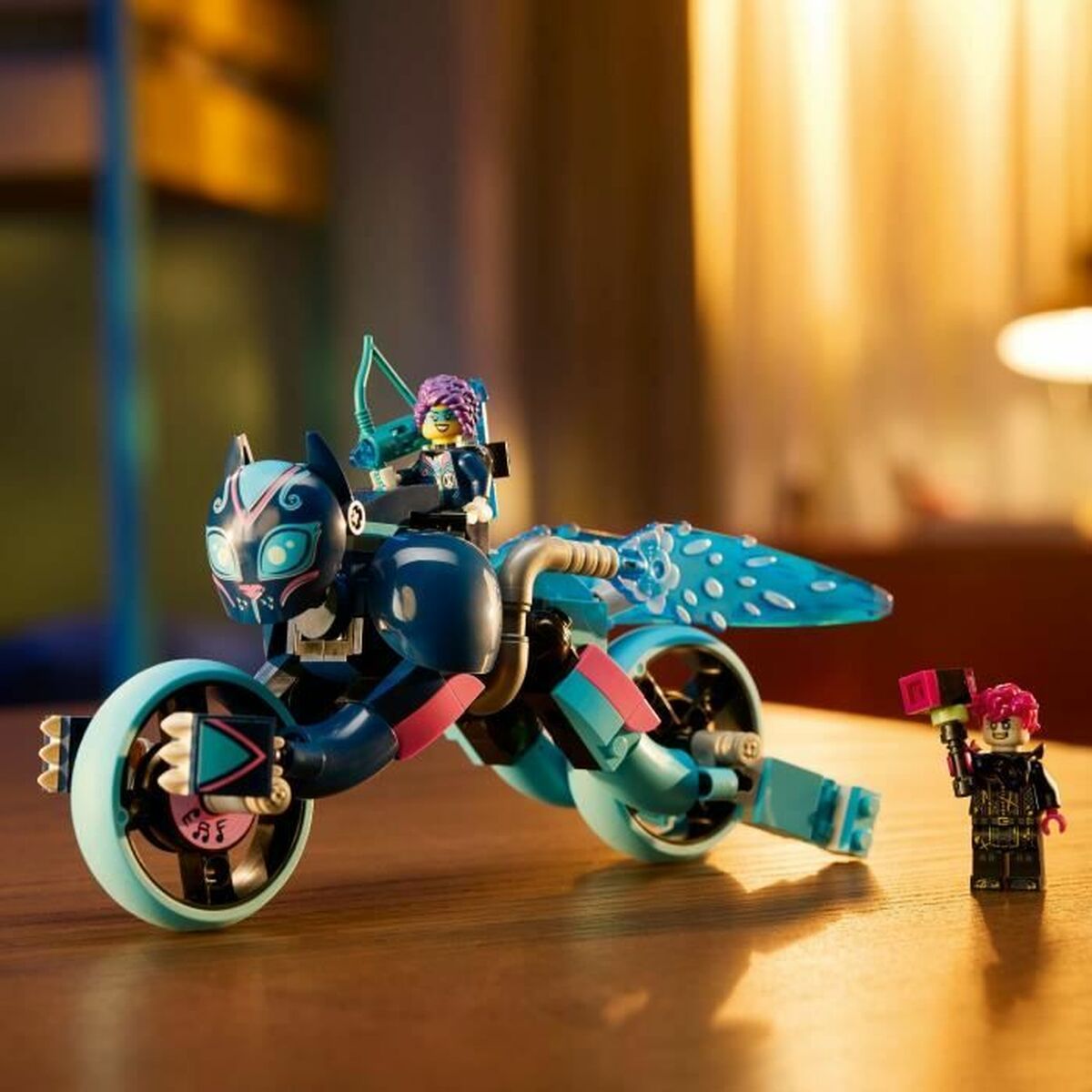 Set de Construcție Lego Zoey's Cat-Motorcycle Multicolor - Jucarii si jocuri