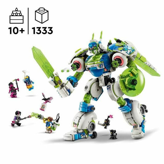 Set de Construcție Lego DREAMZzz 71485 Mateo and Z-Blob, the Robot Knight 1333 Piese - Jucarii si jocuri
